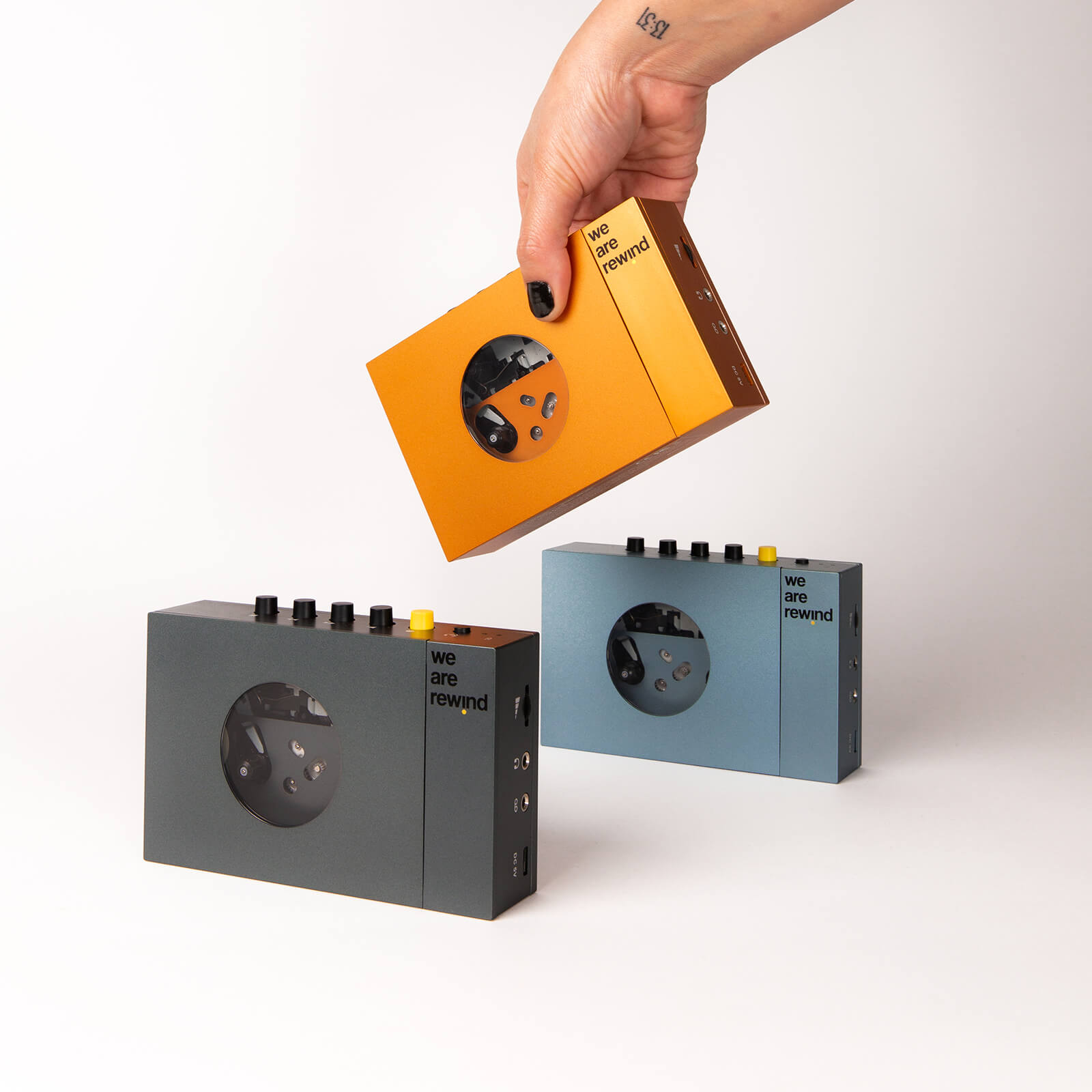 Radio-Cassette/Enregistreur vintage. Compact Cassette.