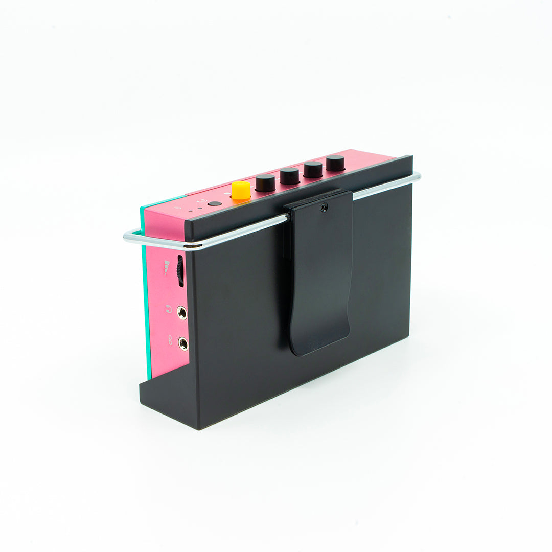BELT PACK - KASSETTENSPIELER ROSA UND GRÜN EDITH