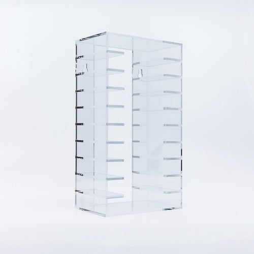 Clear Cassette Tape Rack