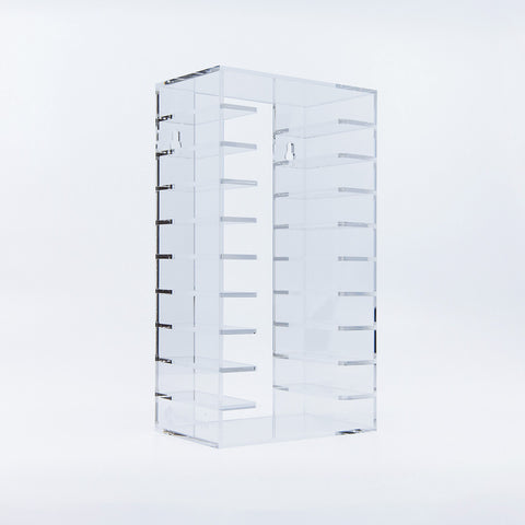 Clear Cassette Tape Rack