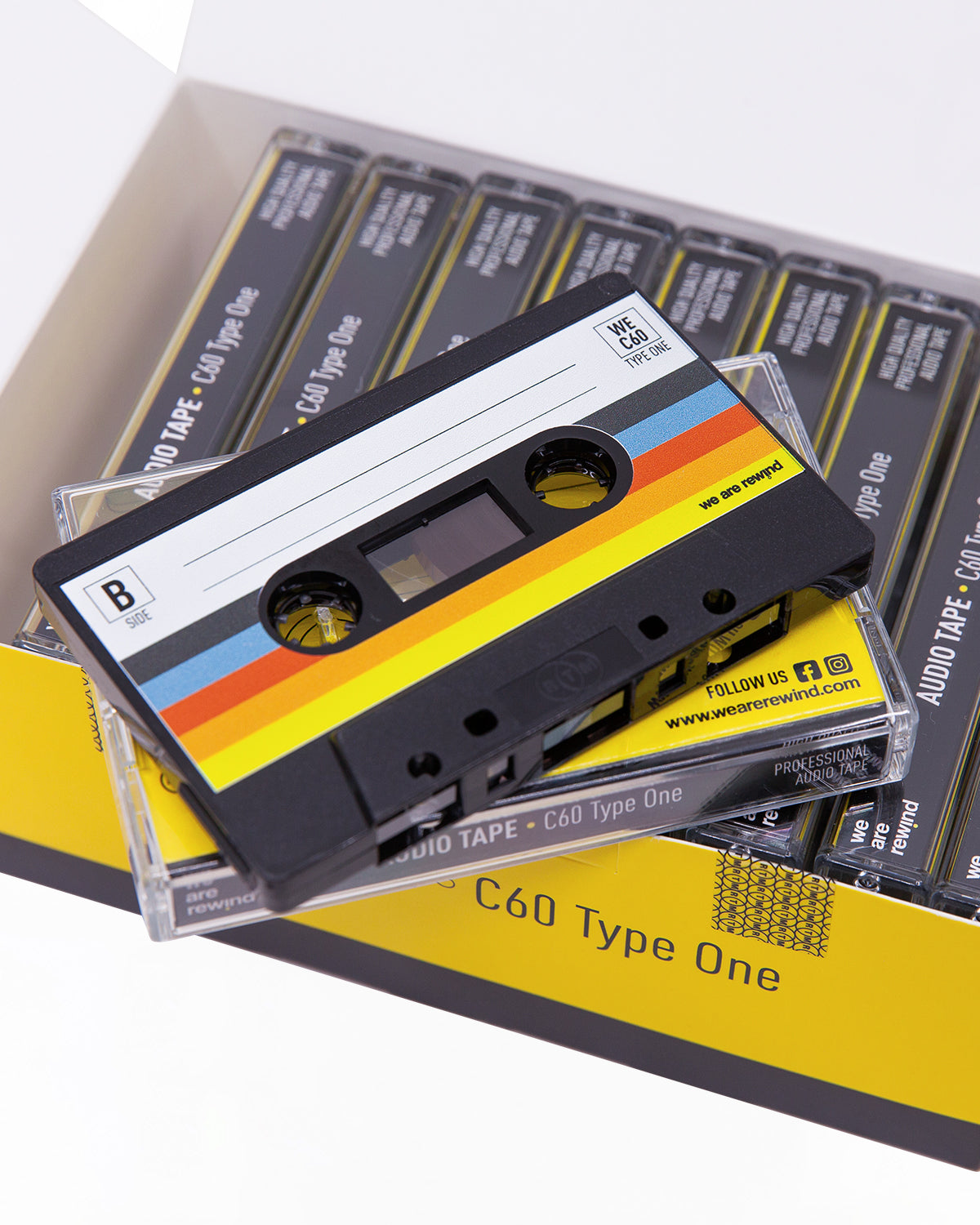 Pack of 10 blank cassettes