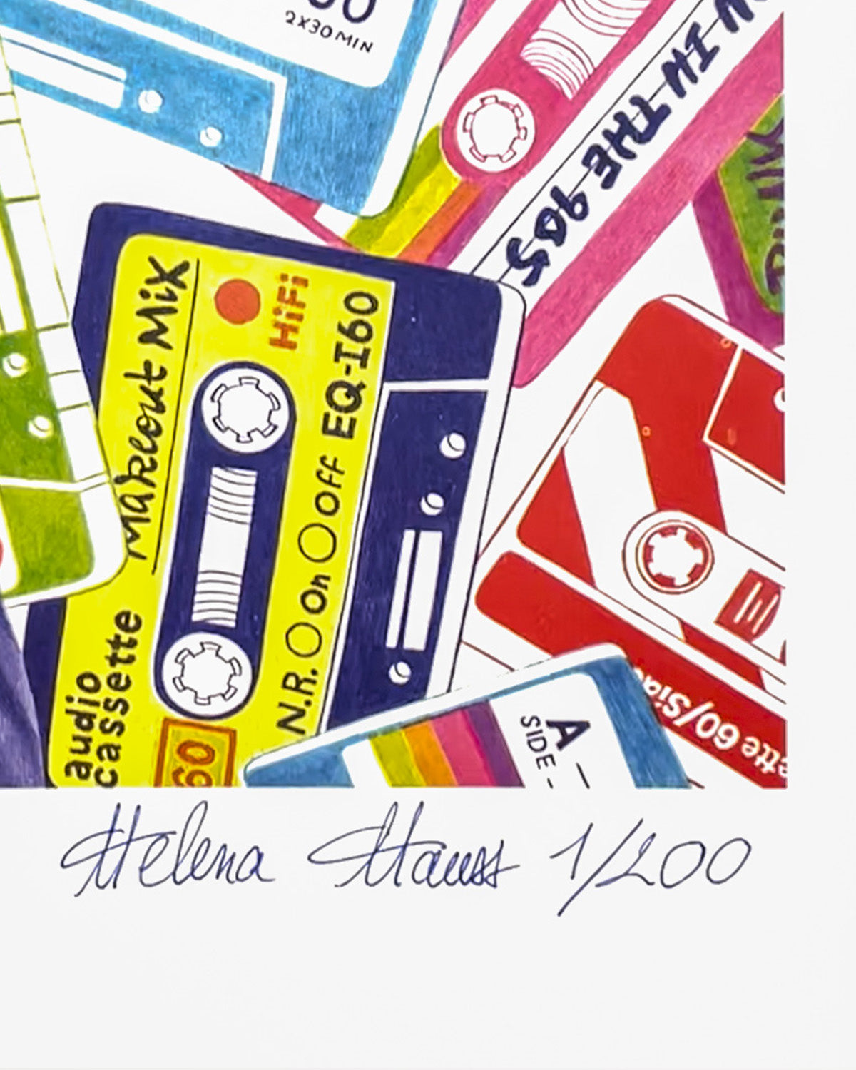 ポスター[TAPE IT OR LEAVE IT] by Helena Hauss