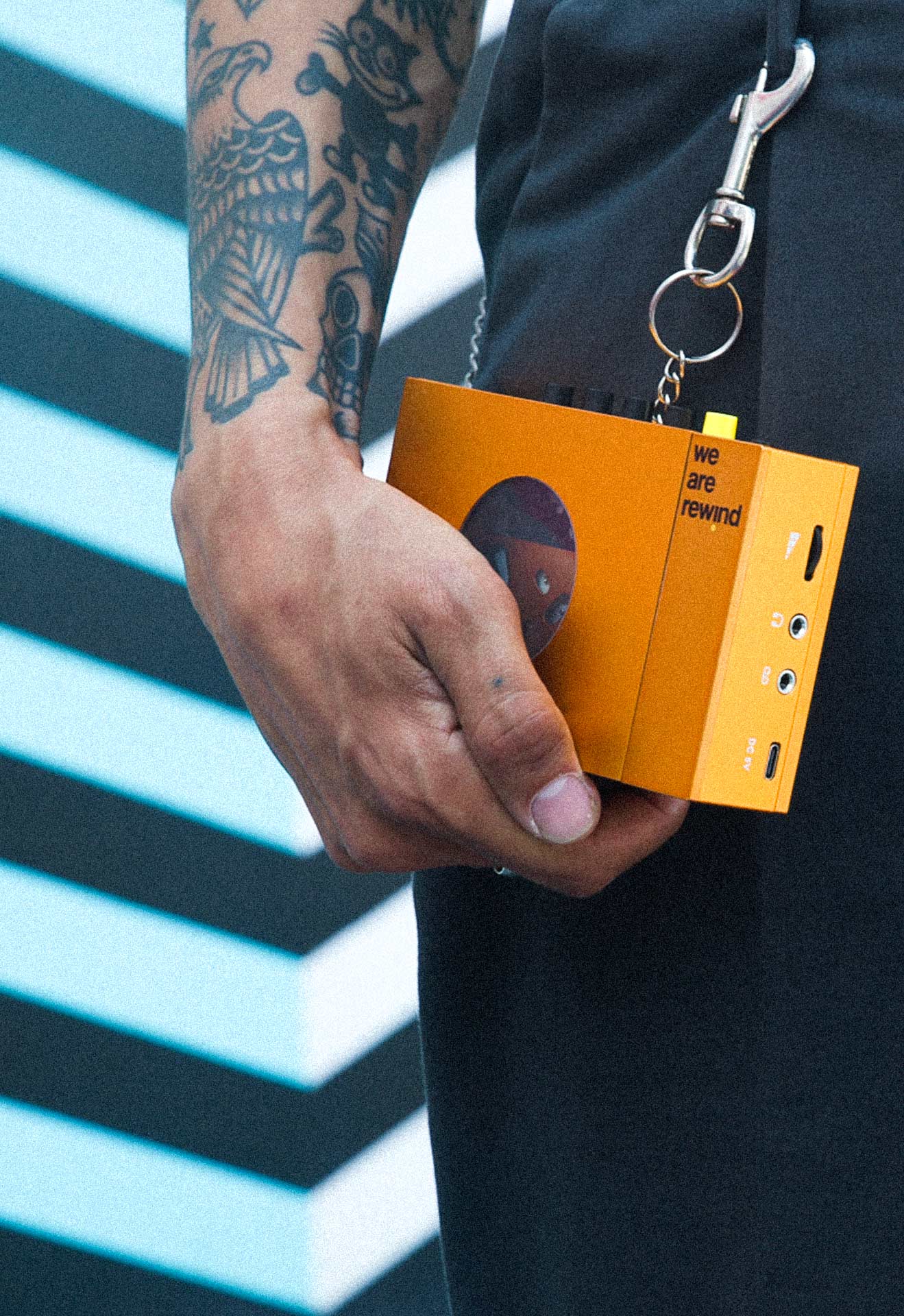 Black & Yellow Cassette Player • Amy | WE ARE REWIND