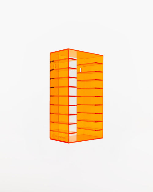 Orange Cassette Tape Rack 
