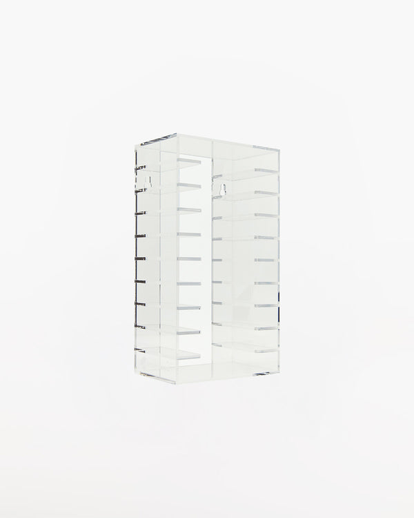 Clear Cassette Tape Rack