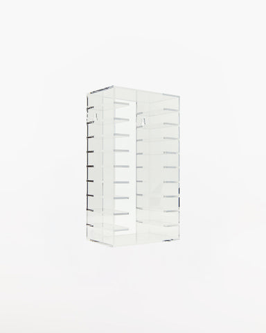 Clear Cassette Tape Rack
