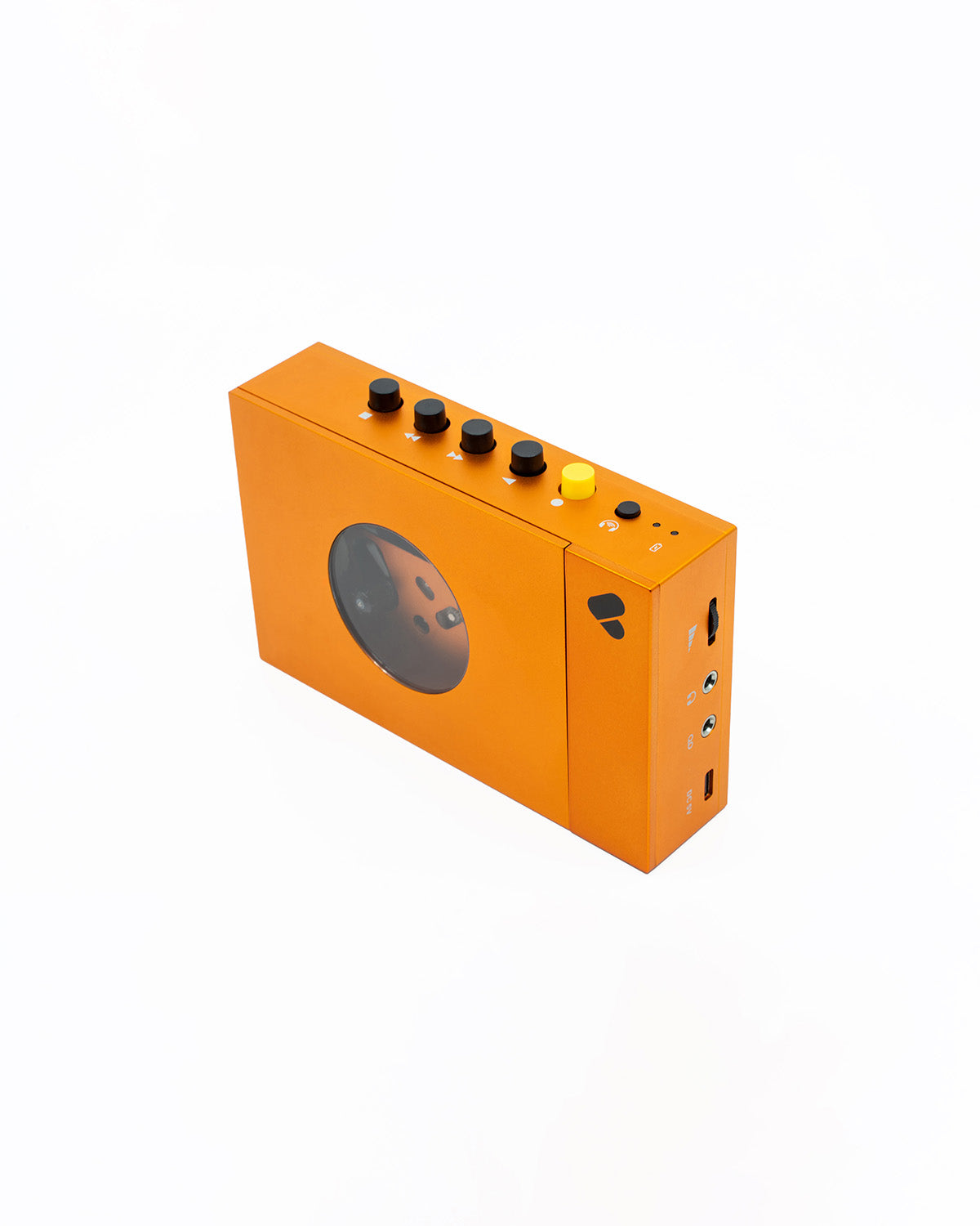 【難あり】we are rewind WE-001 カセットプレーヤー オレンジ ポータブルカセットプレーヤー＜Bluetooth送信対応＞ オレンジ WE-001