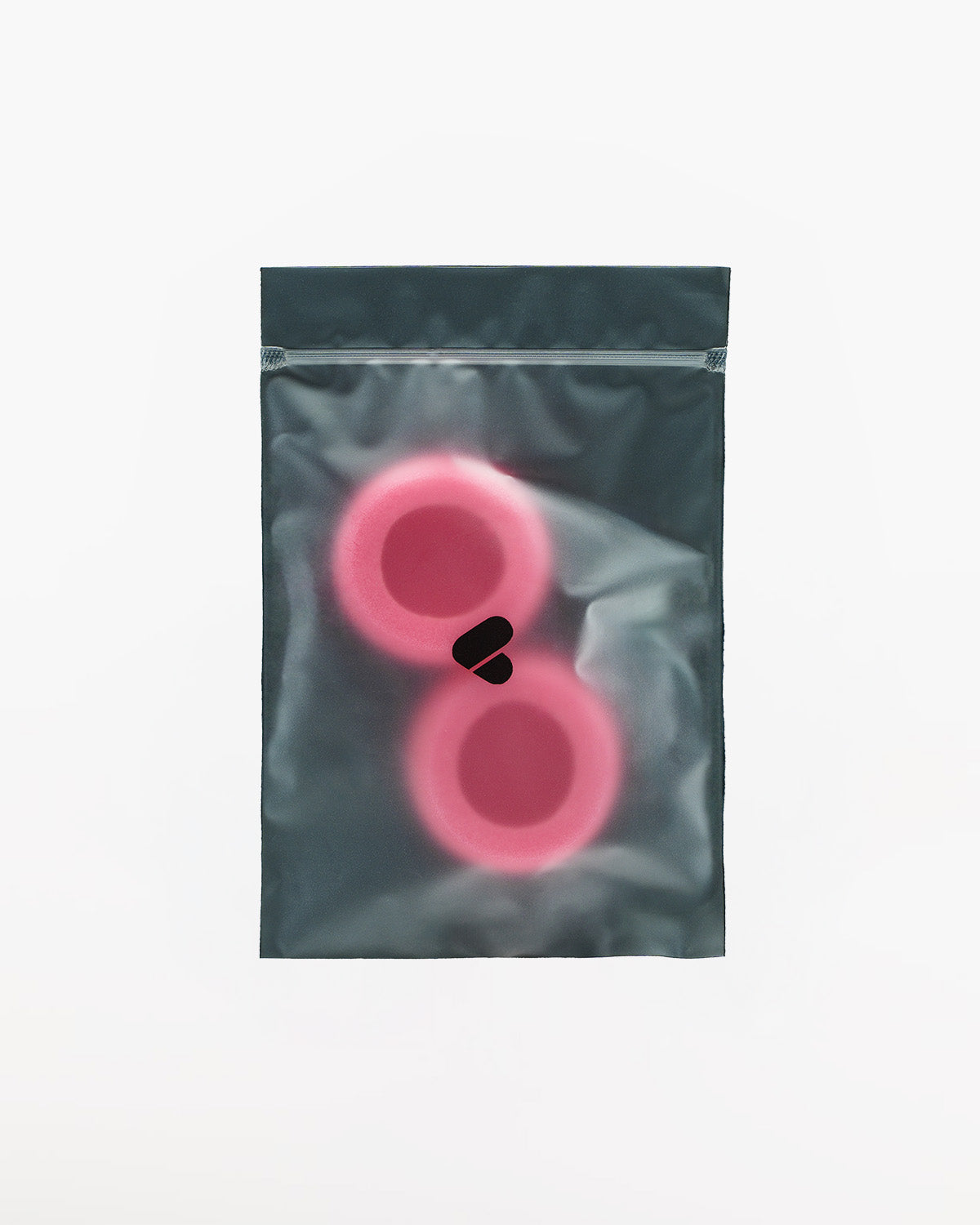 Almohadillas de espuma rosas.