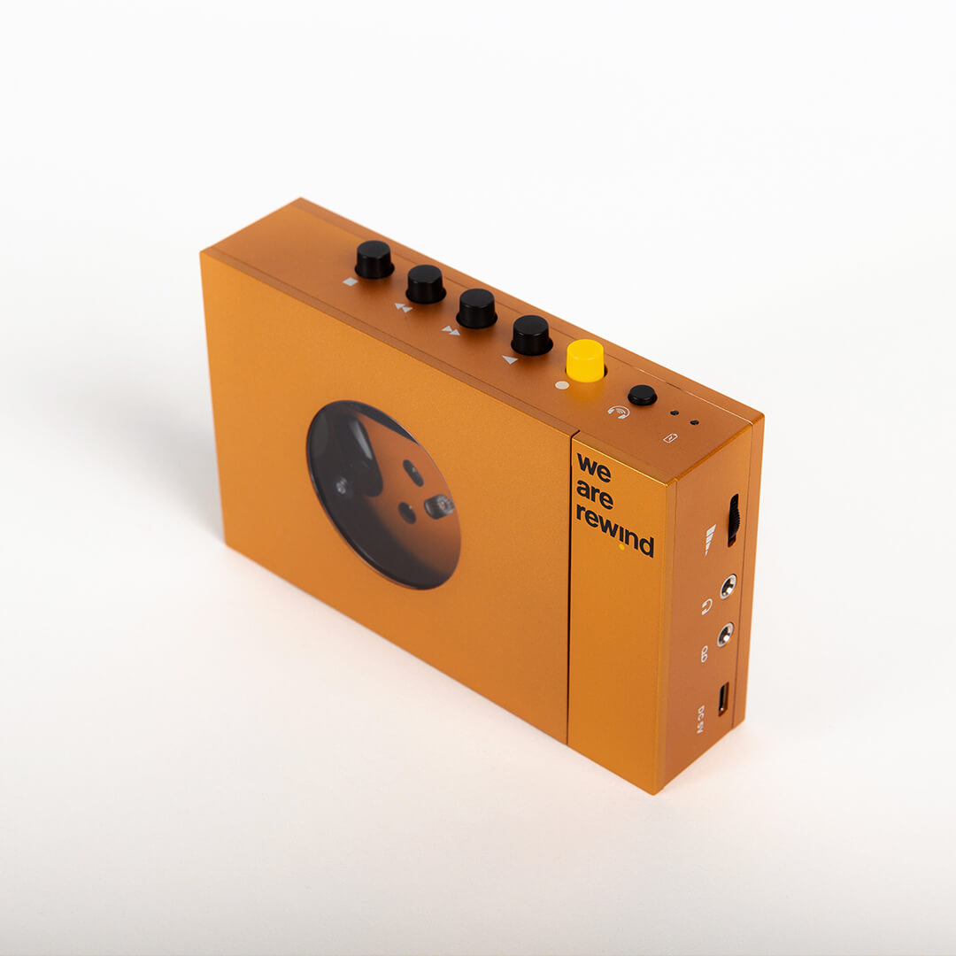 Lecteur Cassette Orange • Serge