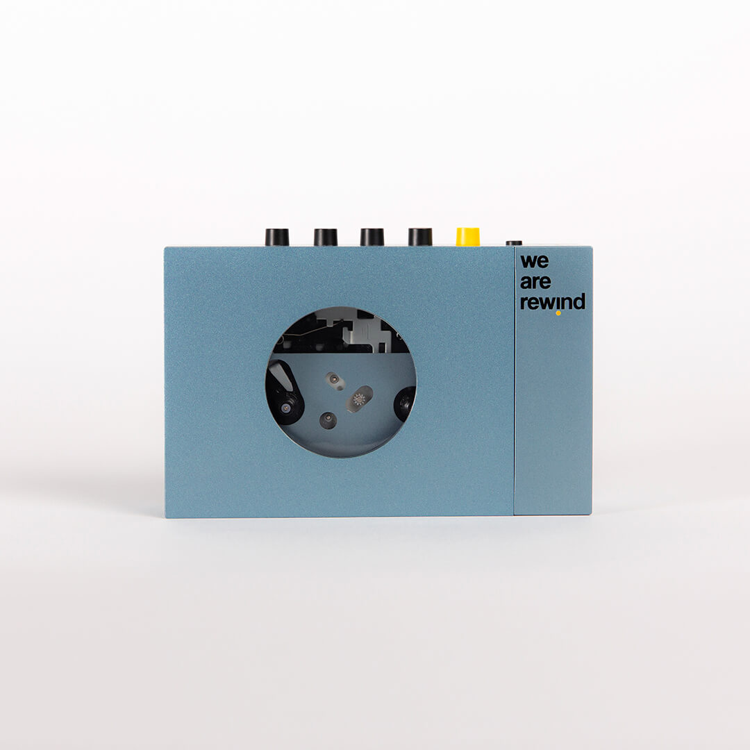 Reproductor de casetes azul • Kurt 